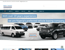 Tablet Screenshot of nikkytaurus.com